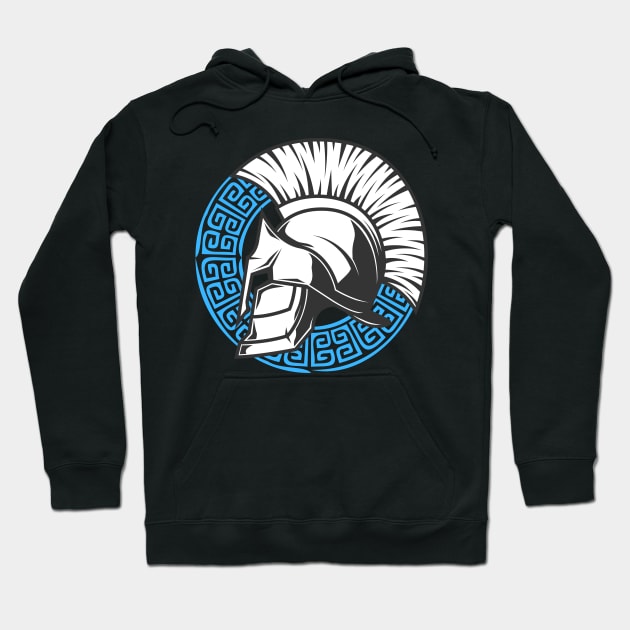 The Spartan Hoodie by KreativPix